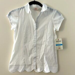 NWT Dockers girls’ collared blouse